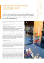 Zeitschriftenartikel „Selbstreflexion durch DOSIMIRROR“